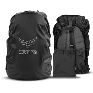 100% Rain & Dust Proof Protector for 30L to 40L Backpacks, Rain Cover for Bags with Storage Pouch, Rain Cover for School Bags, Rain Cover, Specially for Trekking & Camping (Black)