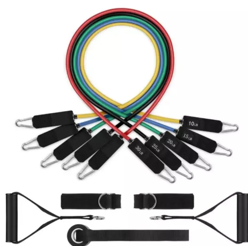 11 Piece Resistance Band Set