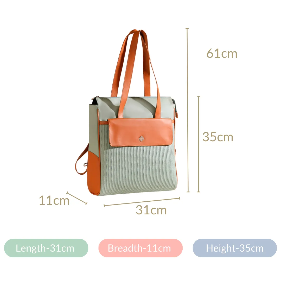 2-In-1 Convertible Tote Bag And Backpack