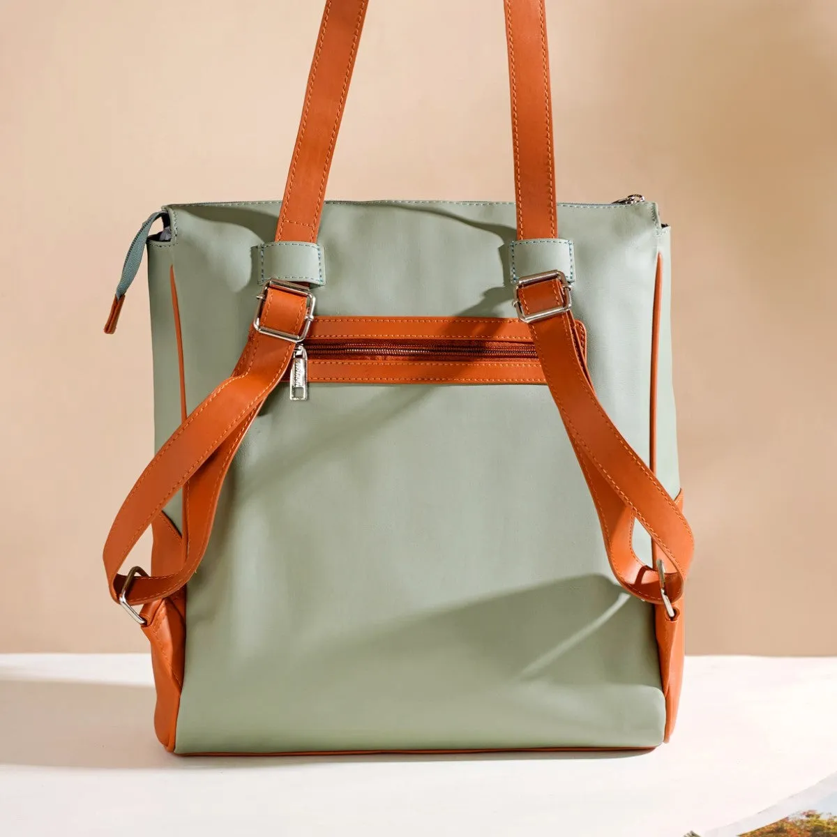 2-In-1 Convertible Tote Bag And Backpack