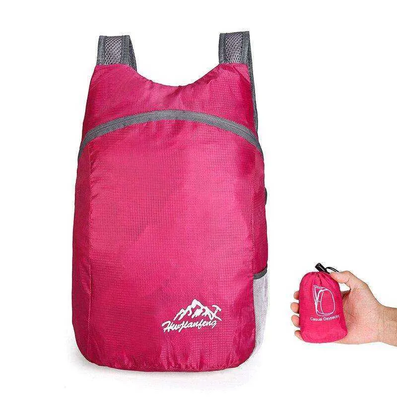 20L Waterproof Sport Outdoor Hiking Travel Trekking  Foldable Storage Backpack
