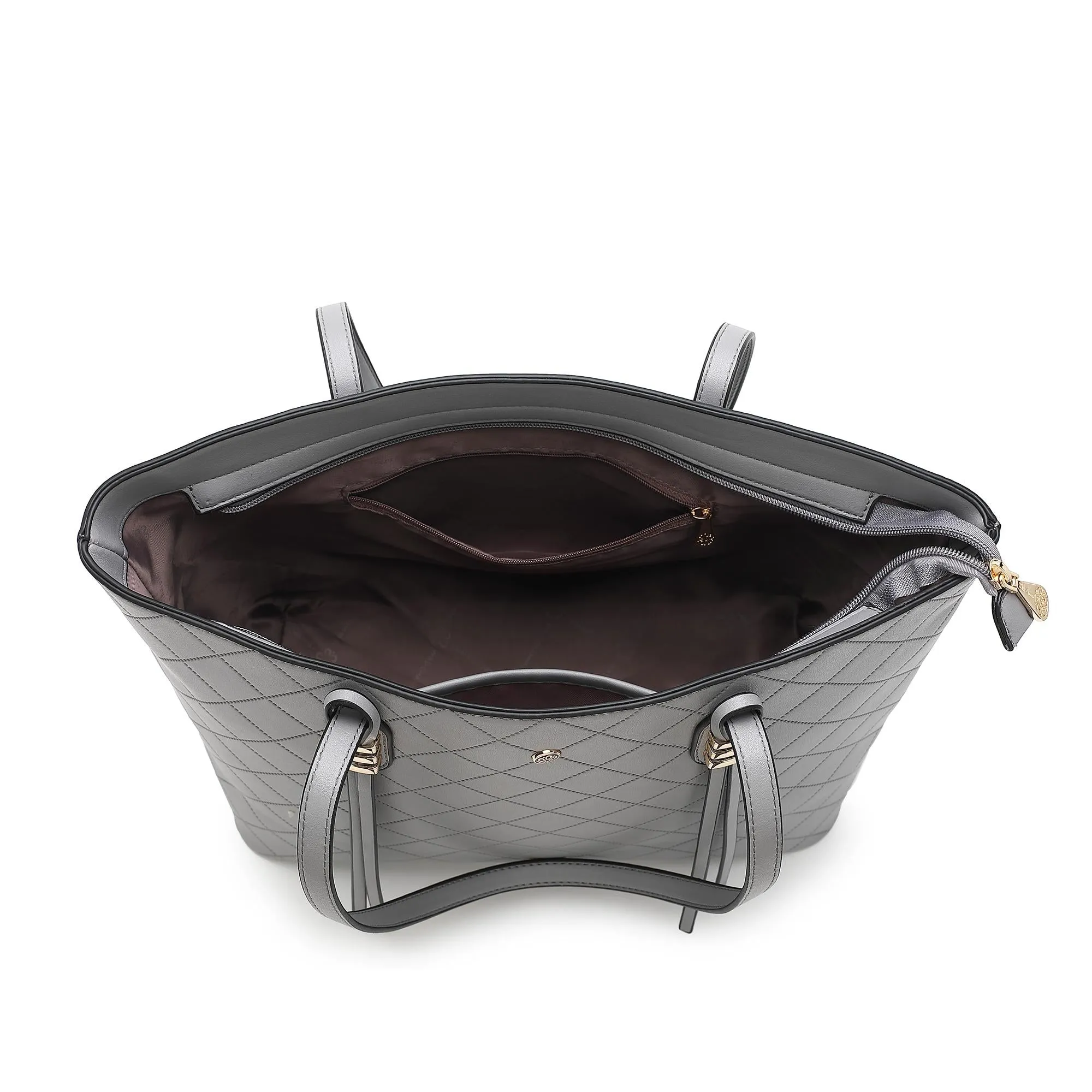 3 in 1 Tote Bag & Top Handle Bag & Pouch - NEJ 1768