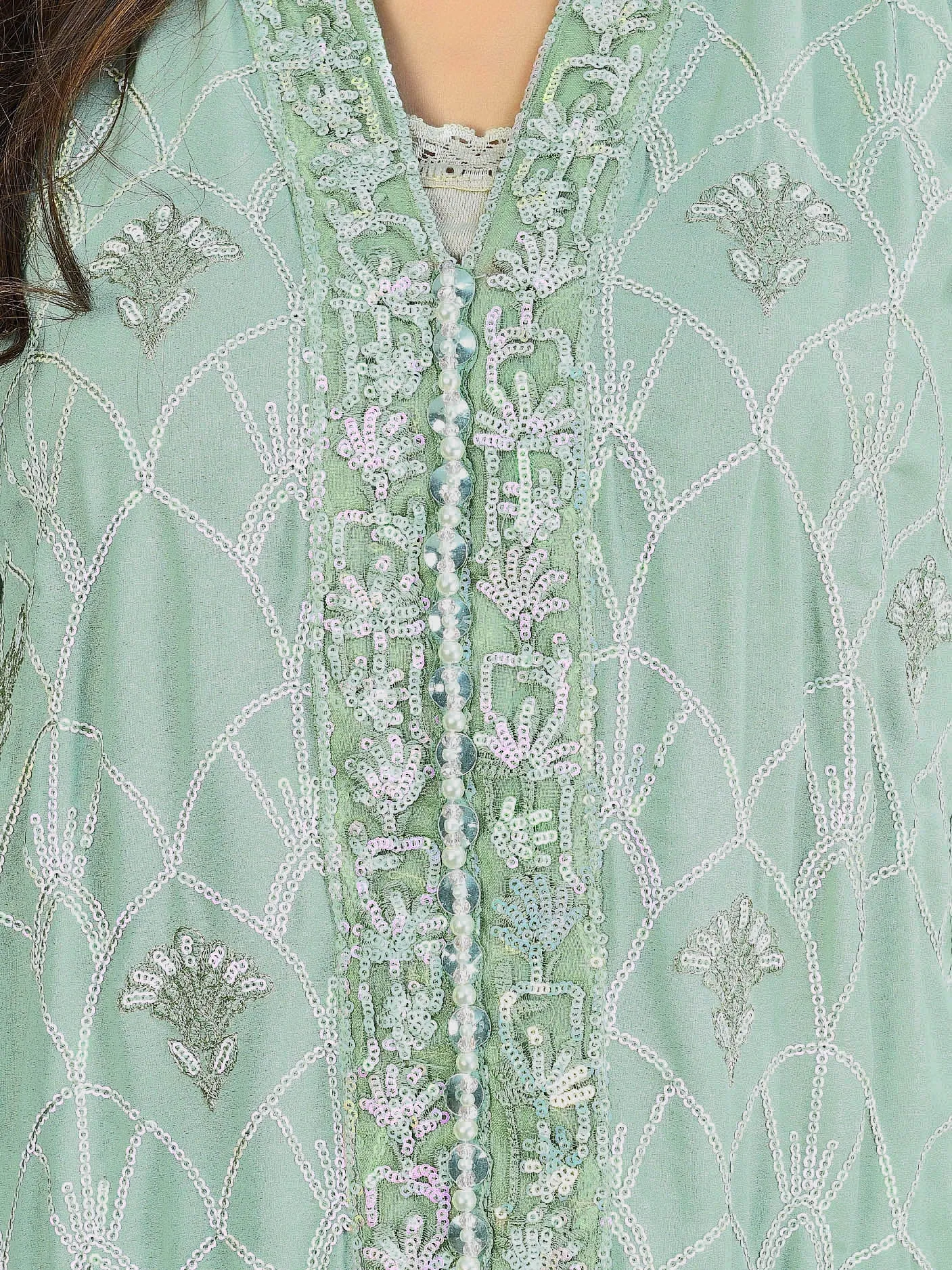 3 Piece Grip Suit-Pret Embroidered
