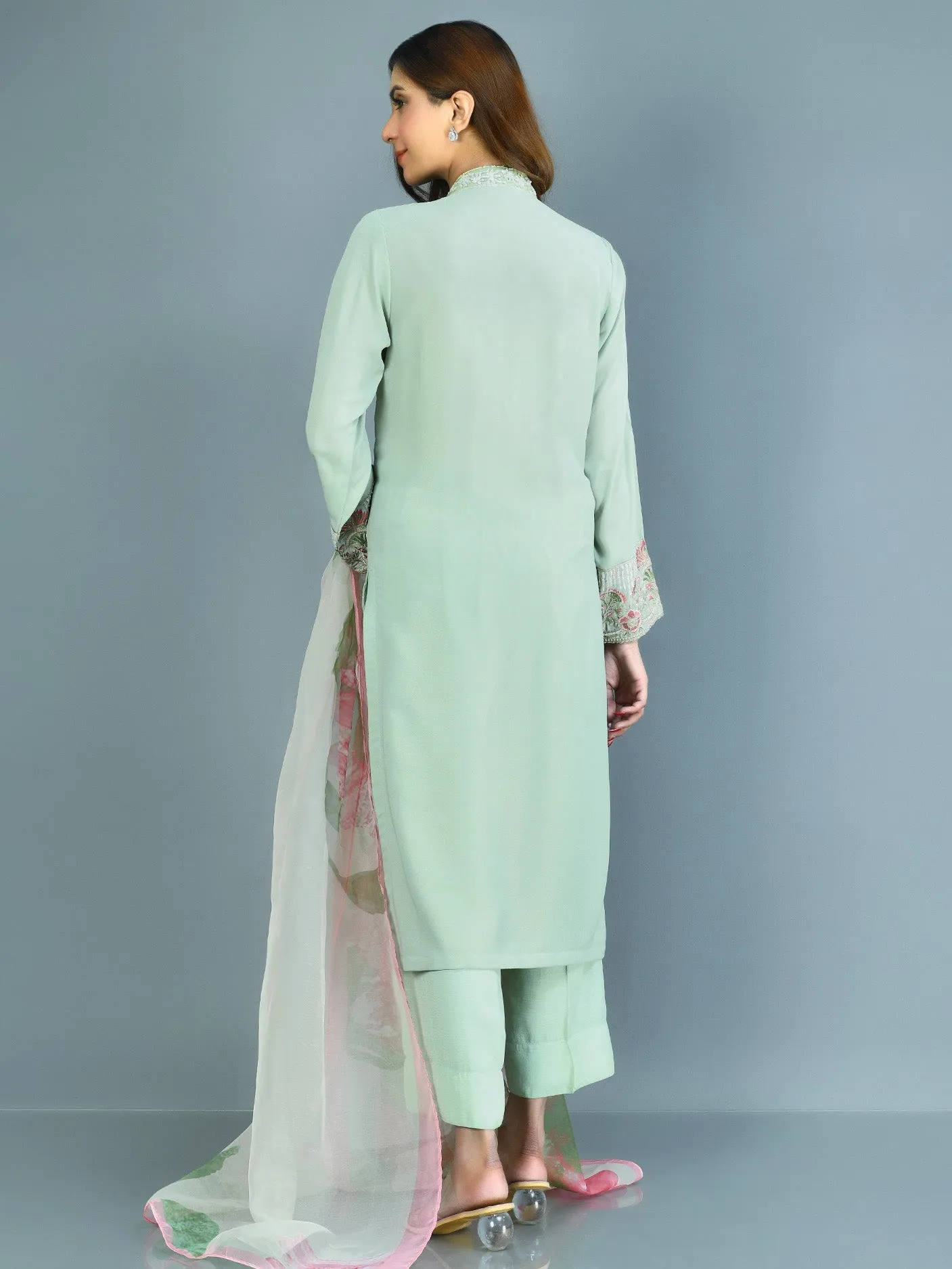 3 Piece Grip Suit-Pret Embroidered