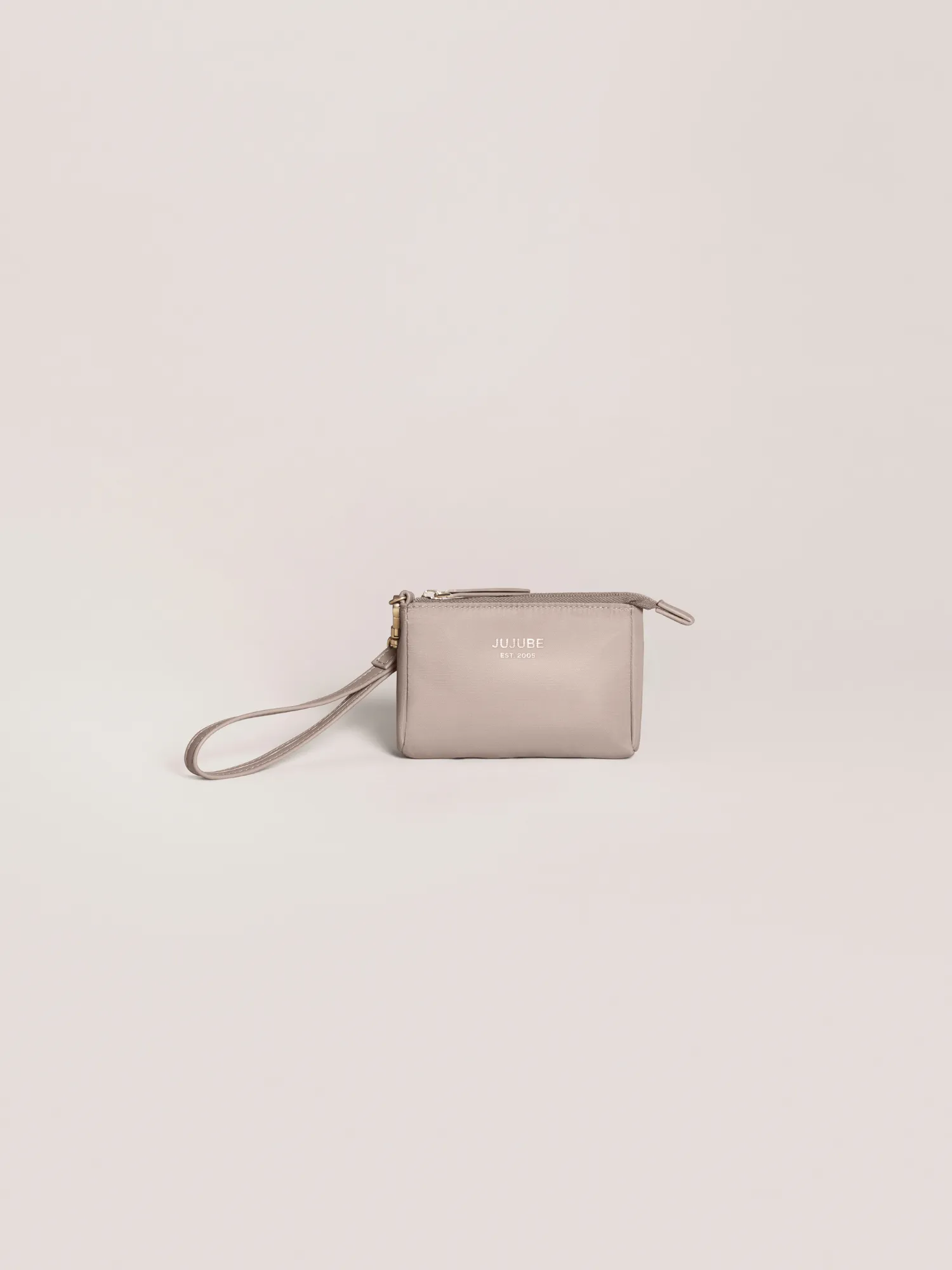 3-Piece Pouch Clutch Purse Set | Taupe