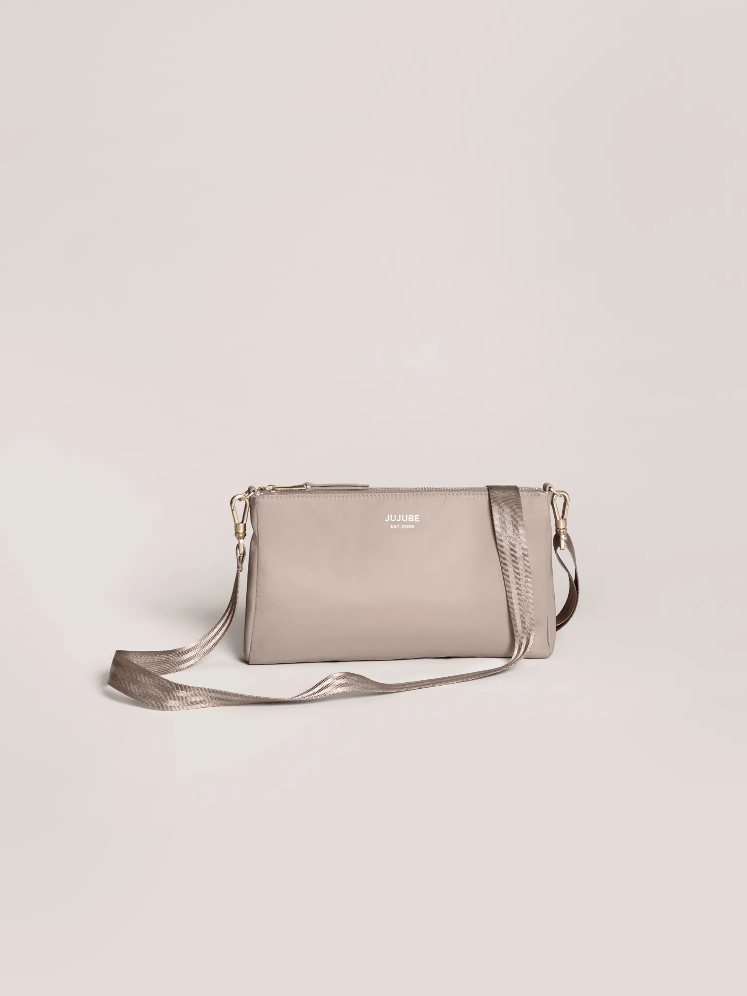 3-Piece Pouch Clutch Purse Set | Taupe