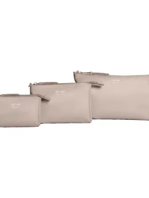 3-Piece Pouch Set Taupe