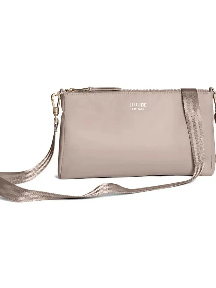 3-Piece Pouch Set Taupe