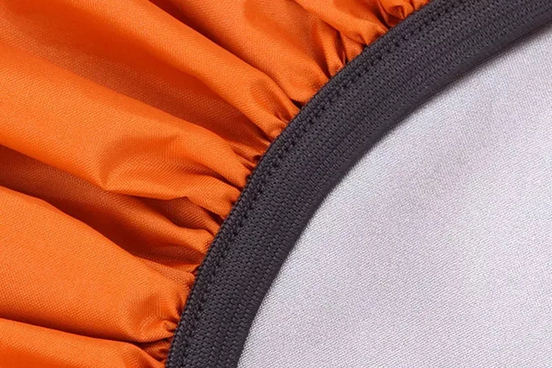 (35L) Reflective Backpack Rain Cover Satchel Safety Cape - Orange