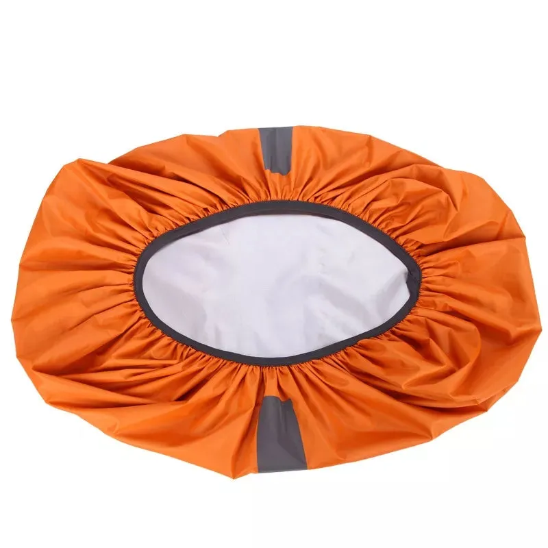 (35L) Reflective Backpack Rain Cover Satchel Safety Cape - Orange