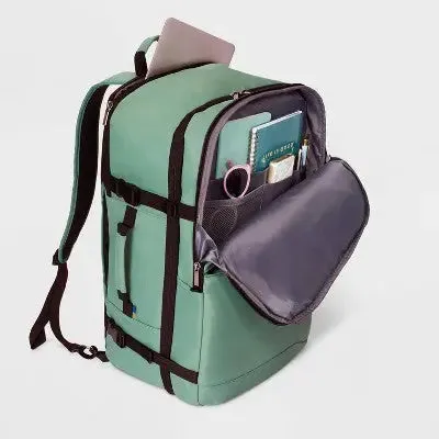 45L Travel 22.25" Backpack Dark Ivy - Open Story