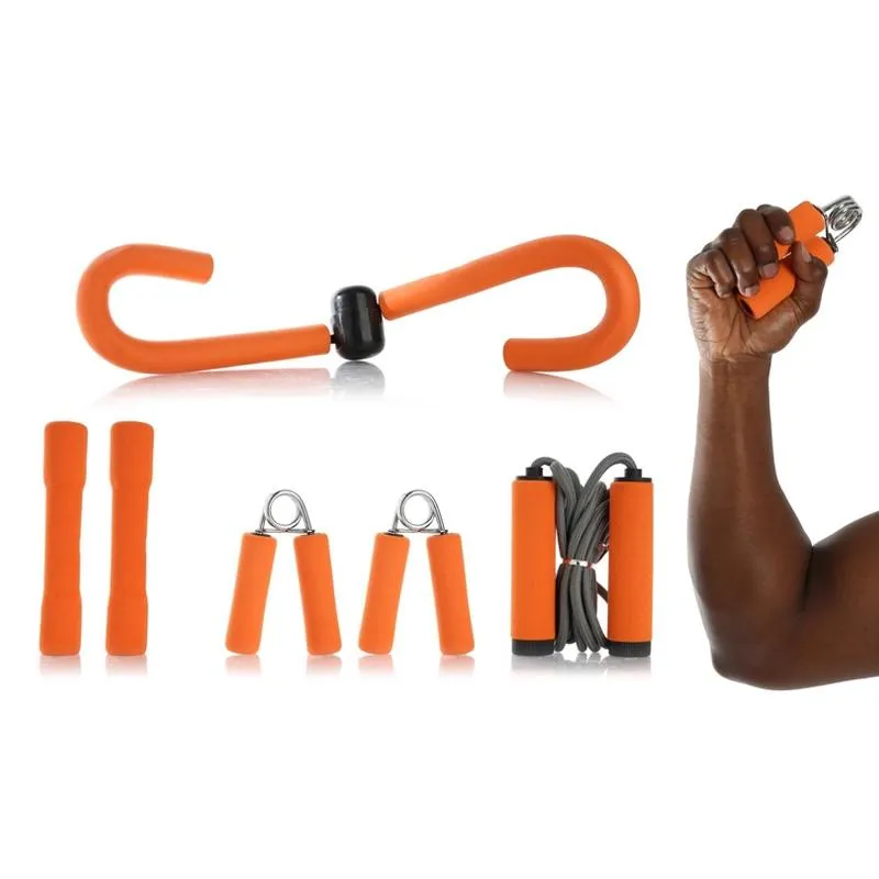 7-Piece: Full Body Workout Cardio and Strength Training Set