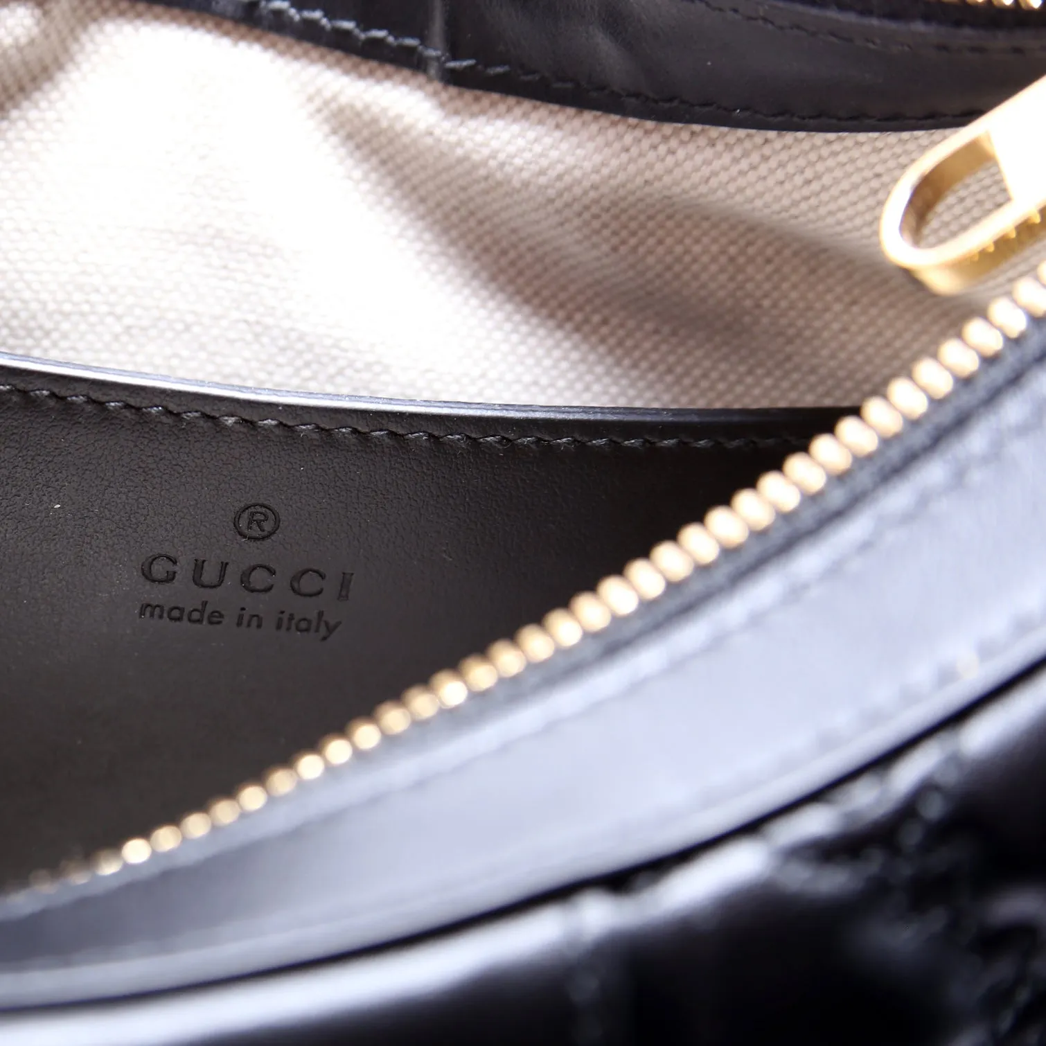 739709 Matelasse Small Bag Black