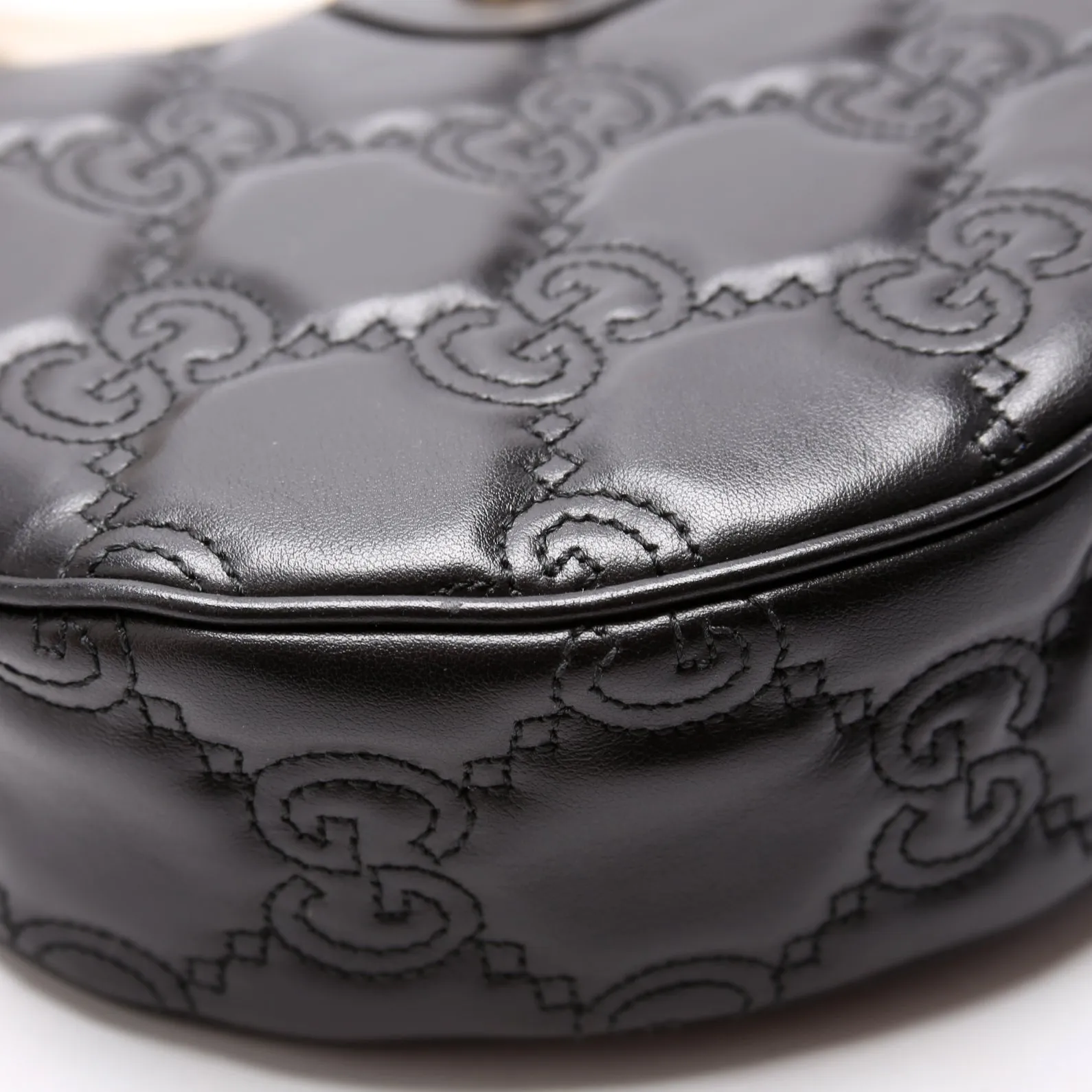 739709 Matelasse Small Bag Black
