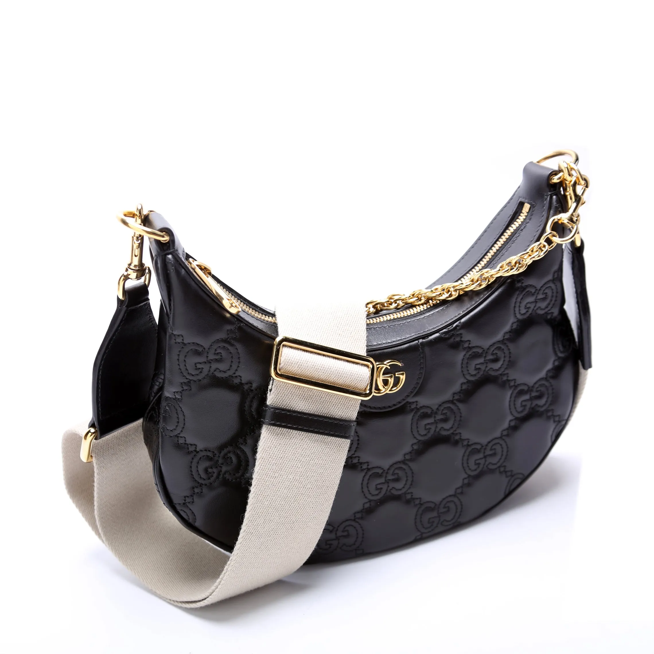 739709 Matelasse Small Bag Black
