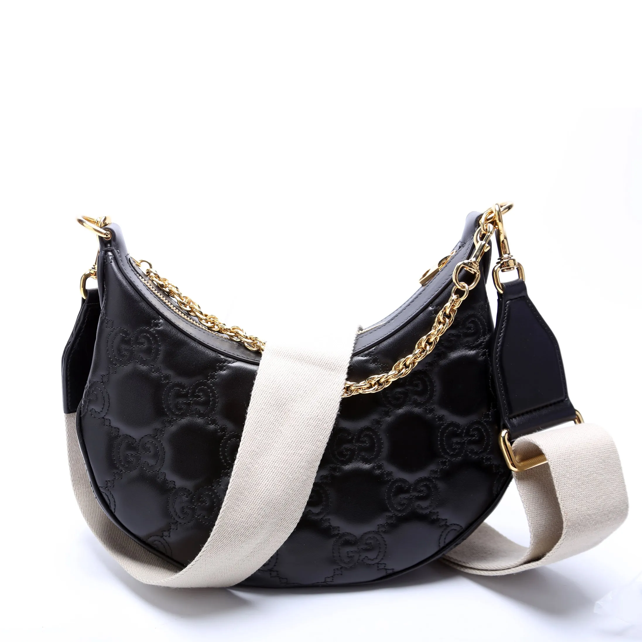 739709 Matelasse Small Bag Black