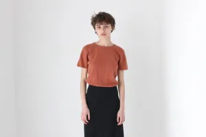 80s Designer Angora Wool Sweater Tee