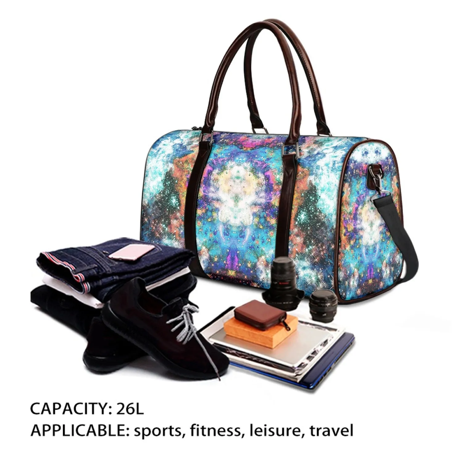 Acquiesce Apothos Psychedelic Luggage Duffel Bag