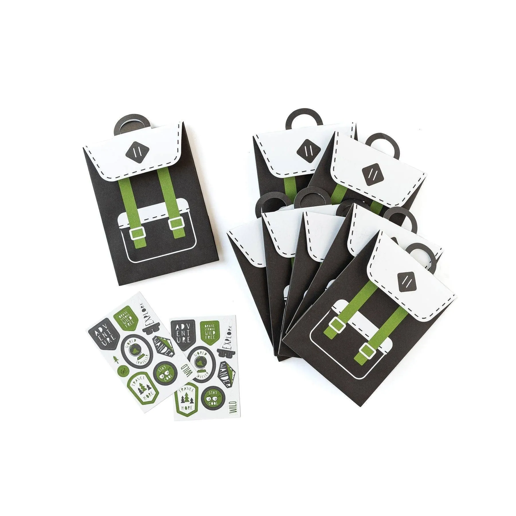 Adventure Backpack Treat Bags (x8)