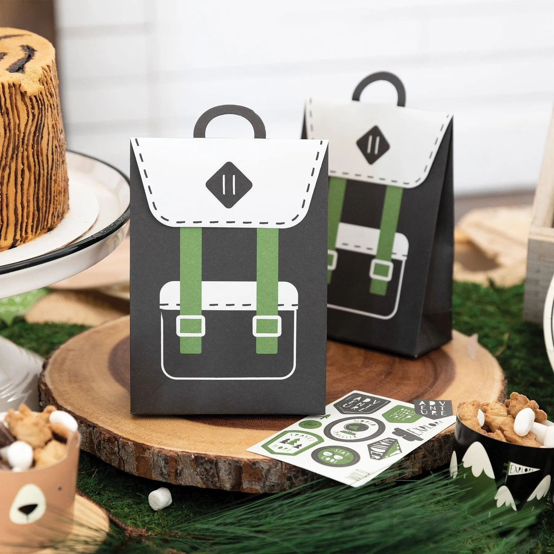 Adventure Backpack Treat Bags (x8)