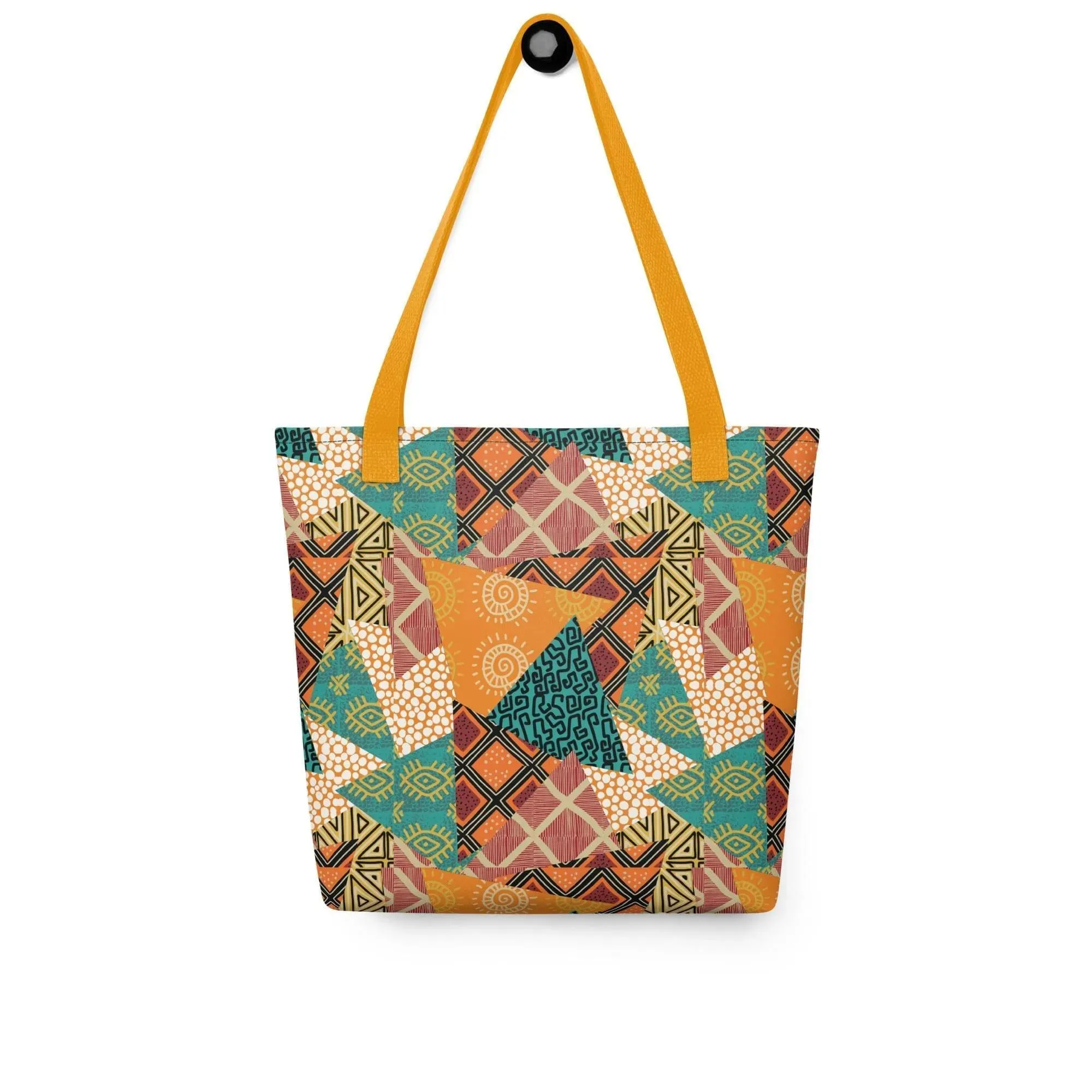 African Patchwork Tote Bag