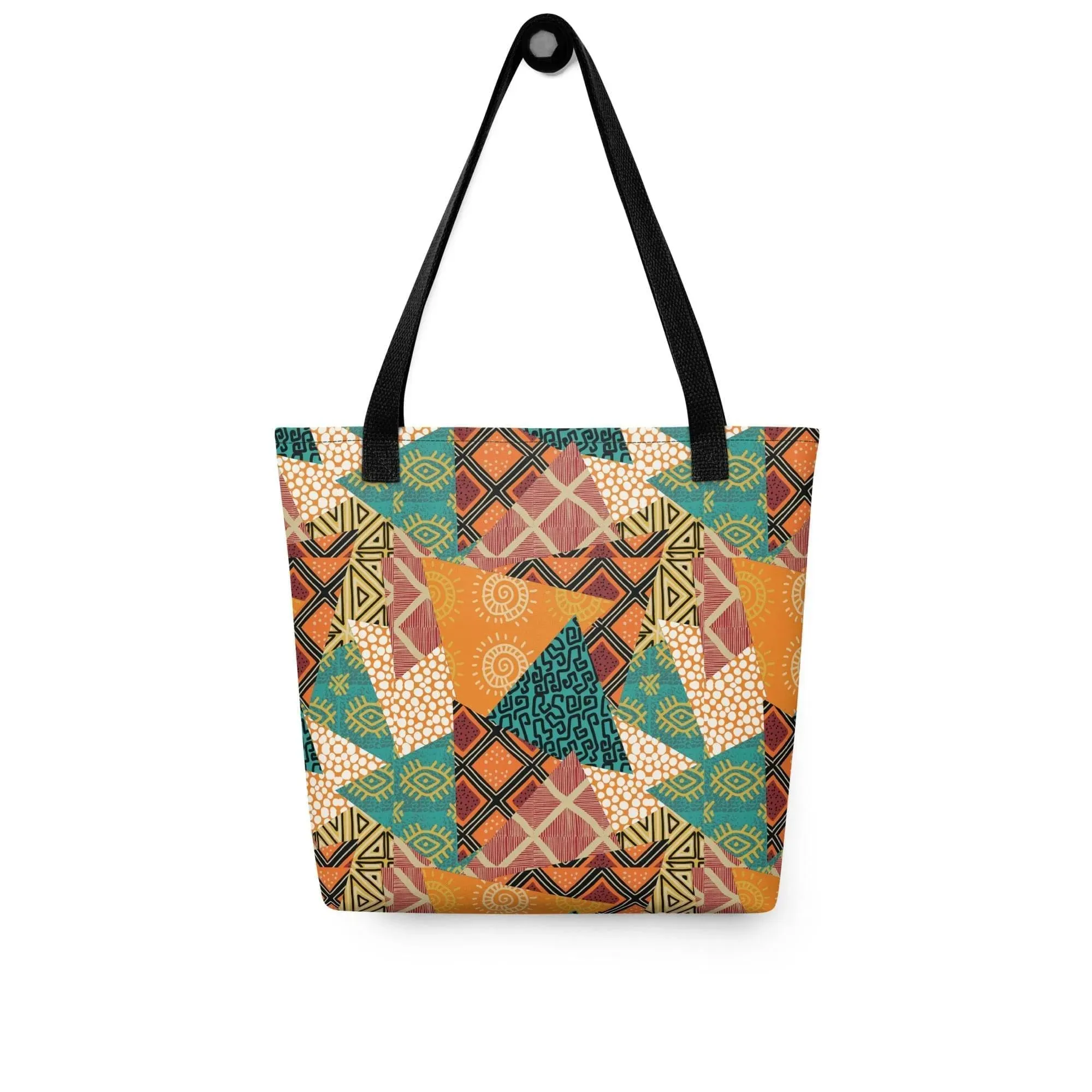 African Patchwork Tote Bag