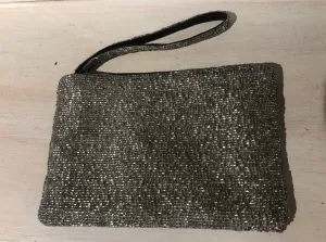 Alexa Beaded Wristlet Clutch