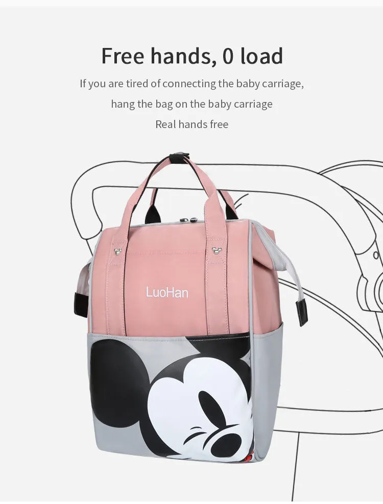 Anello Mickey Mouse Black & Red Travel Backpack 9110