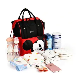 Anello Mickey Mouse Black & Red Travel Backpack 9110