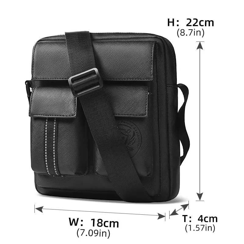 Angelo Ricci™ Everyday Casual Men Leather Side Bag