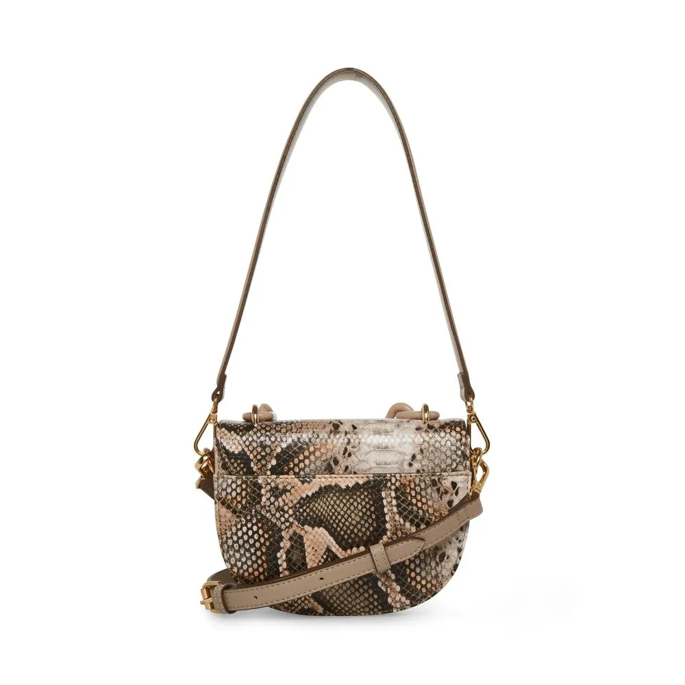 Anne Klein Resin Chain Mini Saddle Handbag