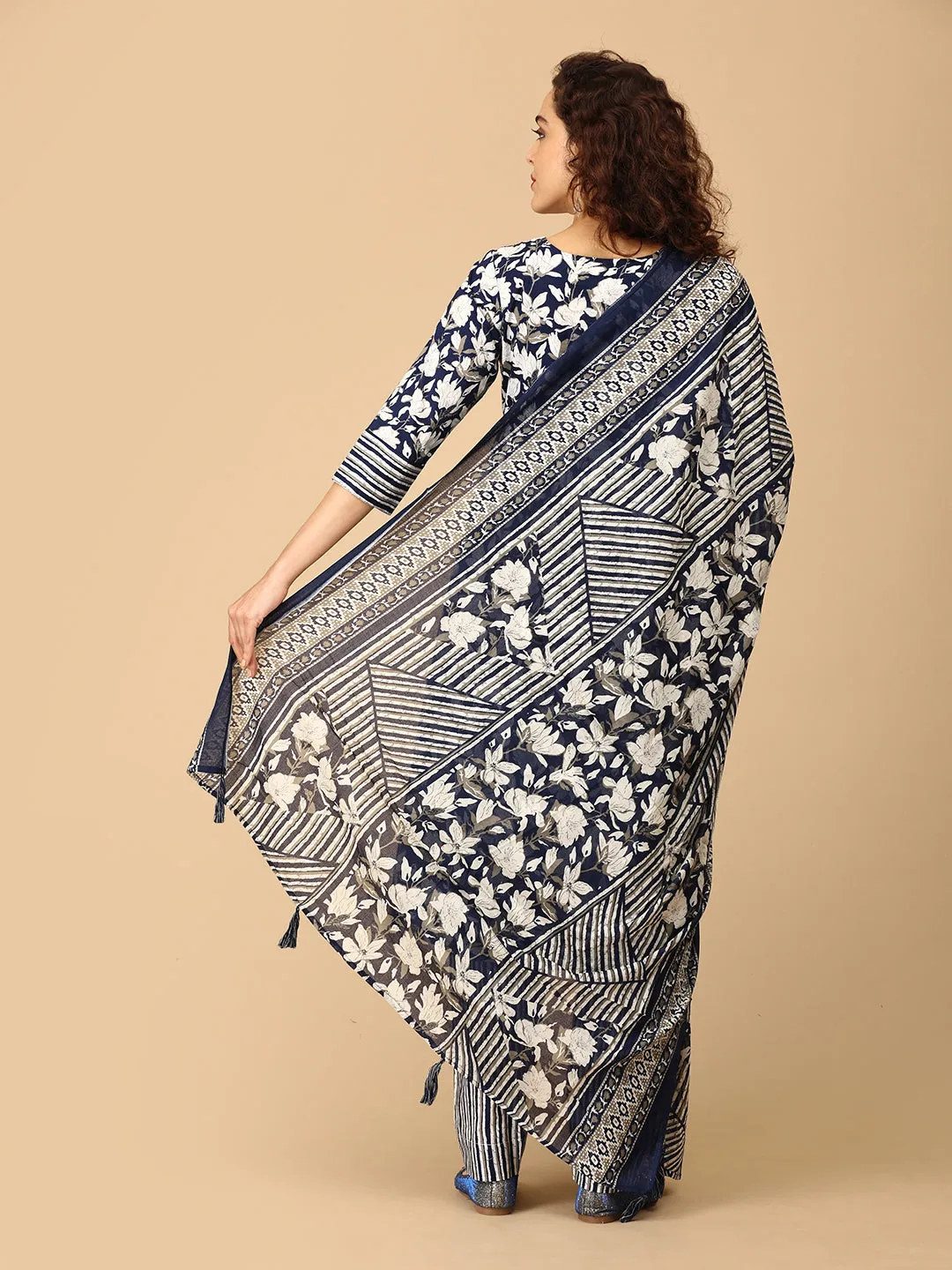 Anokhi Aura Maternity and Nursing Kurta Set With Dupatta