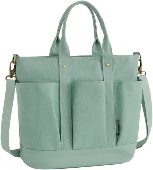 Anti Theft Shoulder Bags for Woman Waterproof Nylon Crossbody Bags for Woman Trendy Womens Vacation Shoulder Bag(Green)