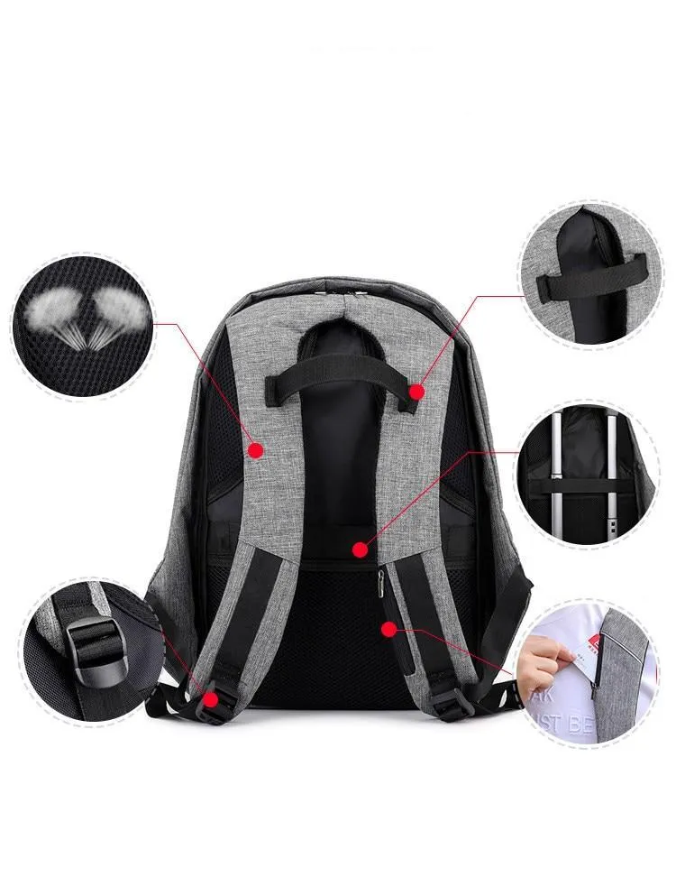 Anti-Theft Travel Backpack