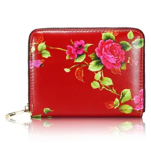 APHISON Women Credit Card Holder RFID Blocking Leather Card Wallet Large Card Case Cute Cartoon for Girls | 20 Card Slots/Gift Box(185-0036) 36