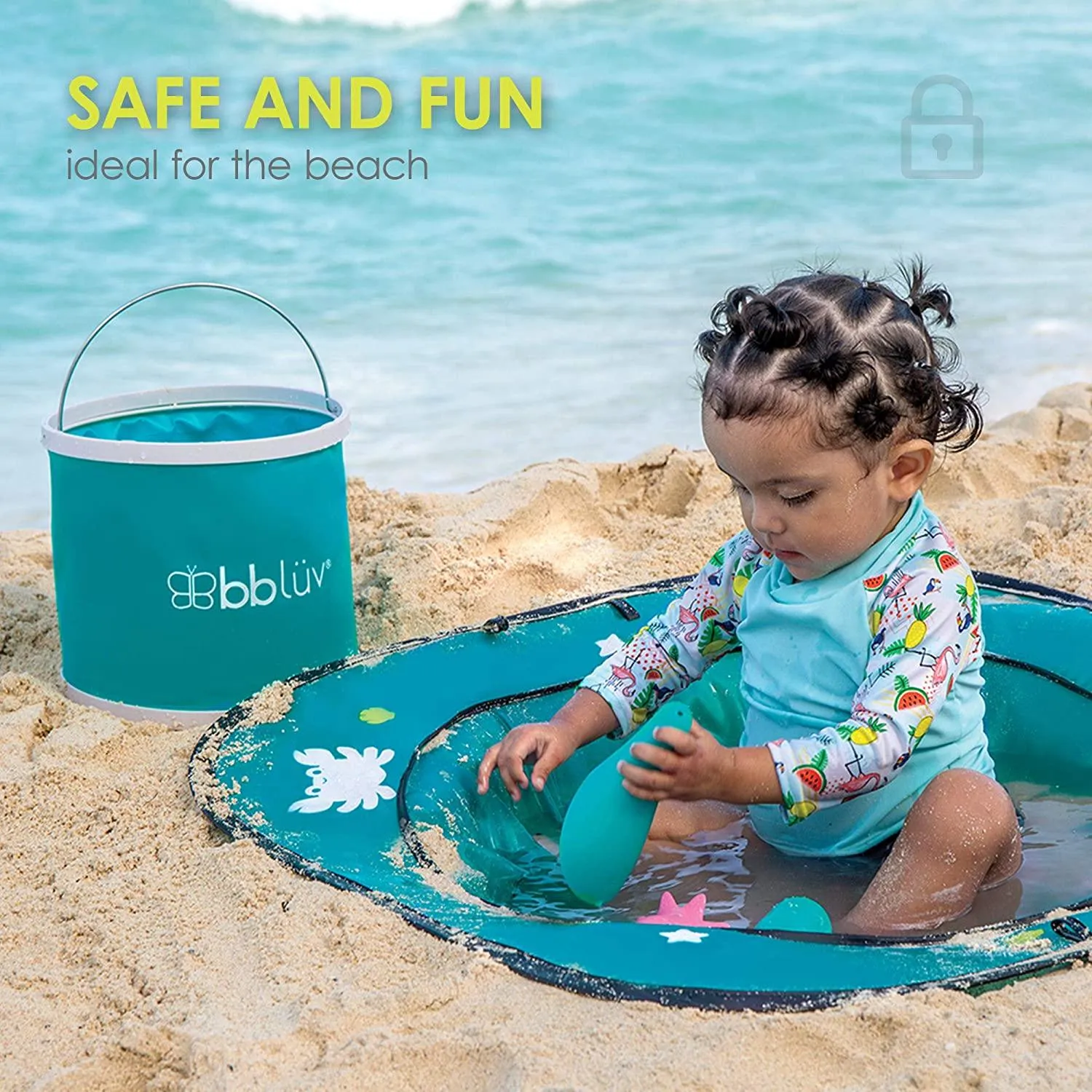 Arena: baby paddling pool, the best kiddie pool set for the beach - bbluv