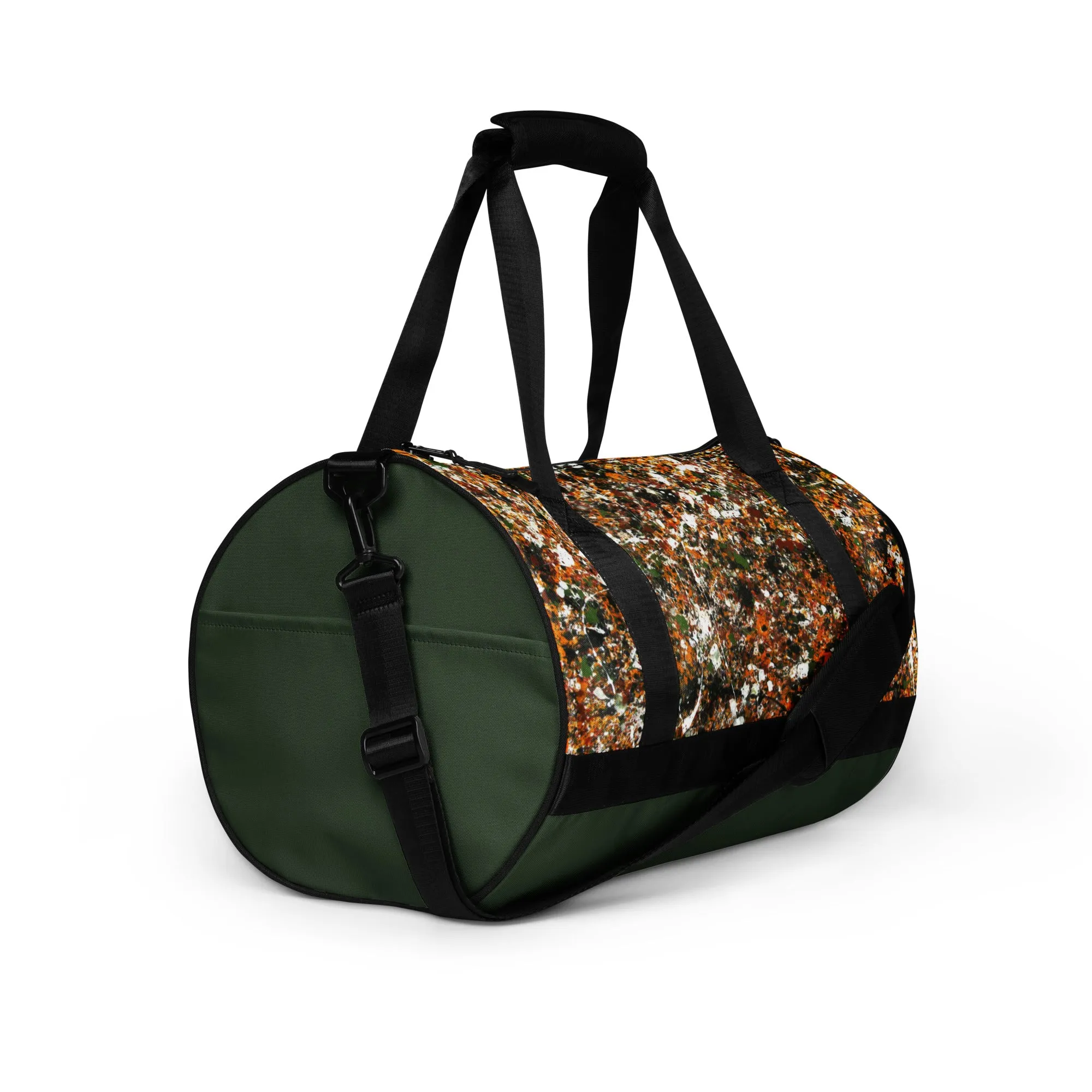 Artemis print gym bag