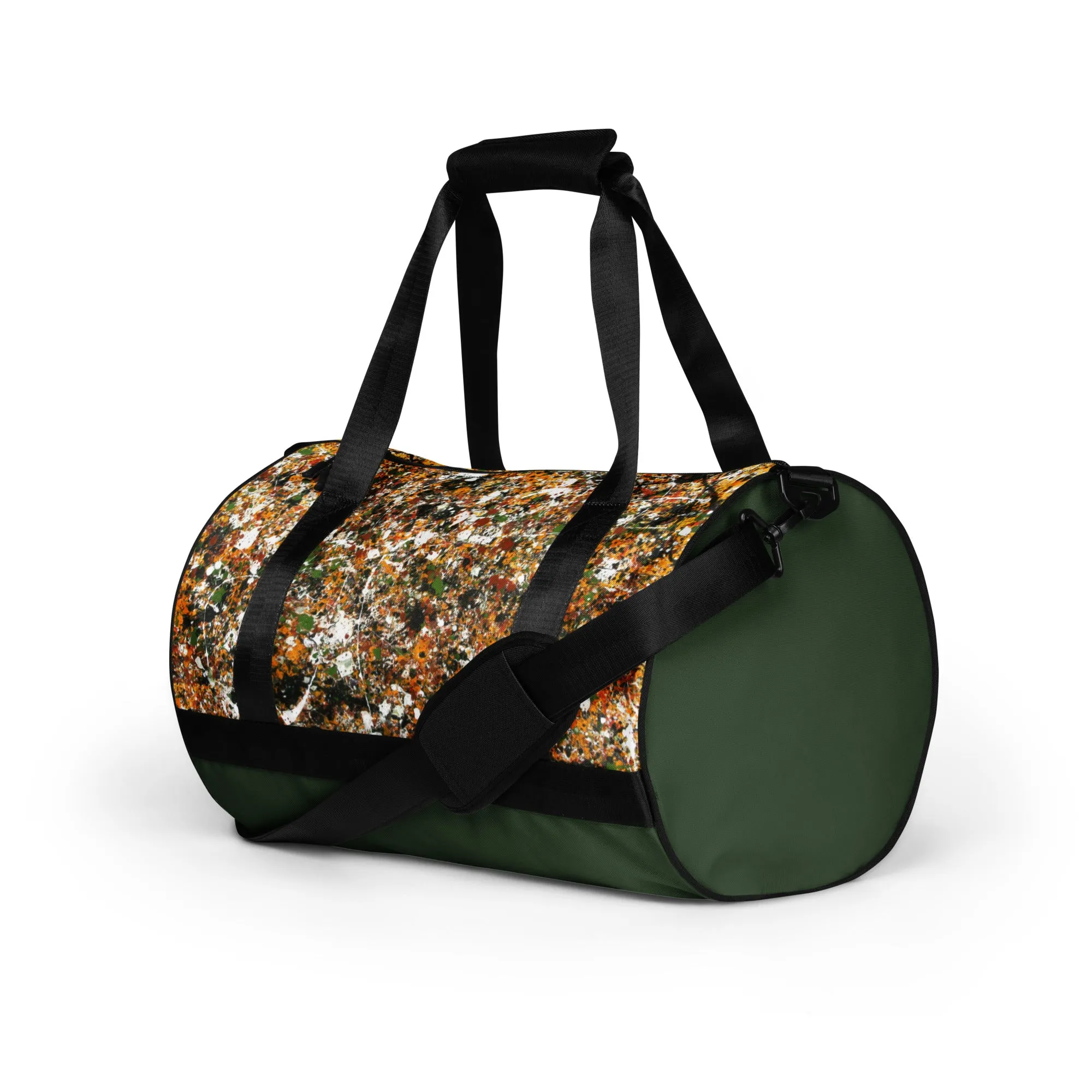Artemis print gym bag