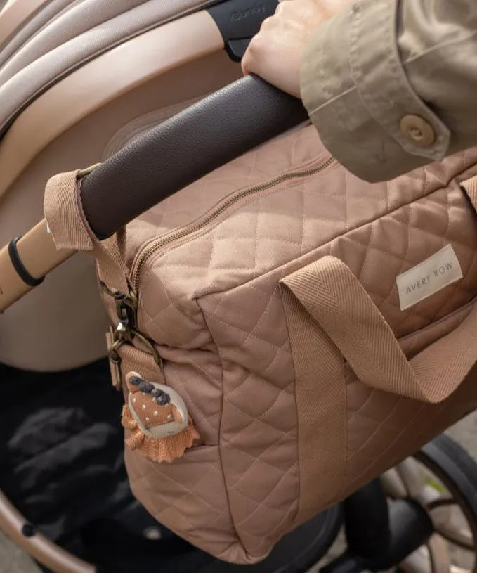 Avery Row Baby Changing Bag - Latte