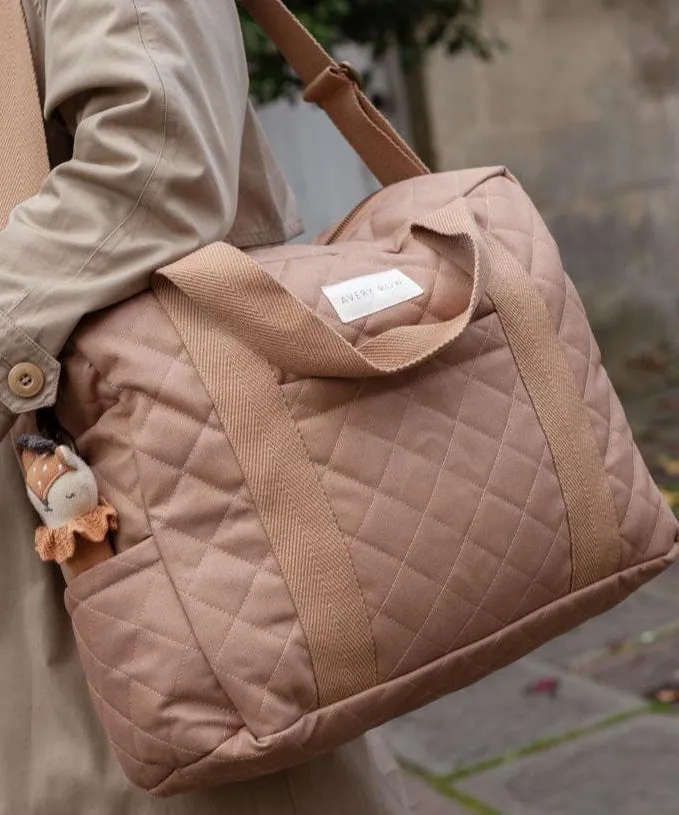 Avery Row Baby Changing Bag - Latte