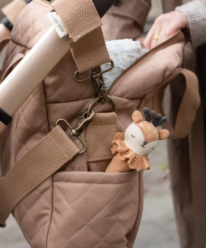 Avery Row Baby Changing Bag - Latte