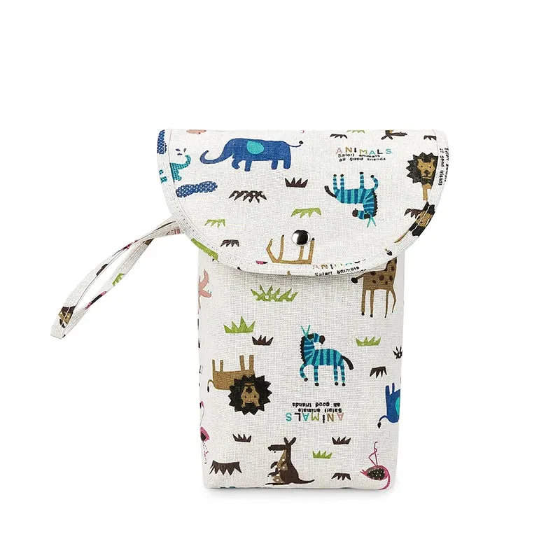 Baby Diapers Storage Bag Baby Diaper Bag Travel Portable Bag Baby Car