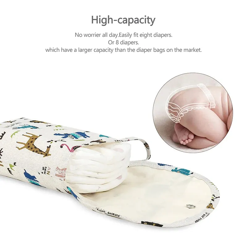 Baby Diapers Storage Bag Baby Diaper Bag Travel Portable Bag Baby Car