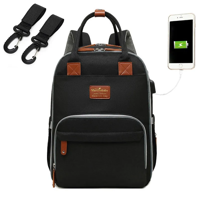 Baby Waterproof Diaper Bag Backpack