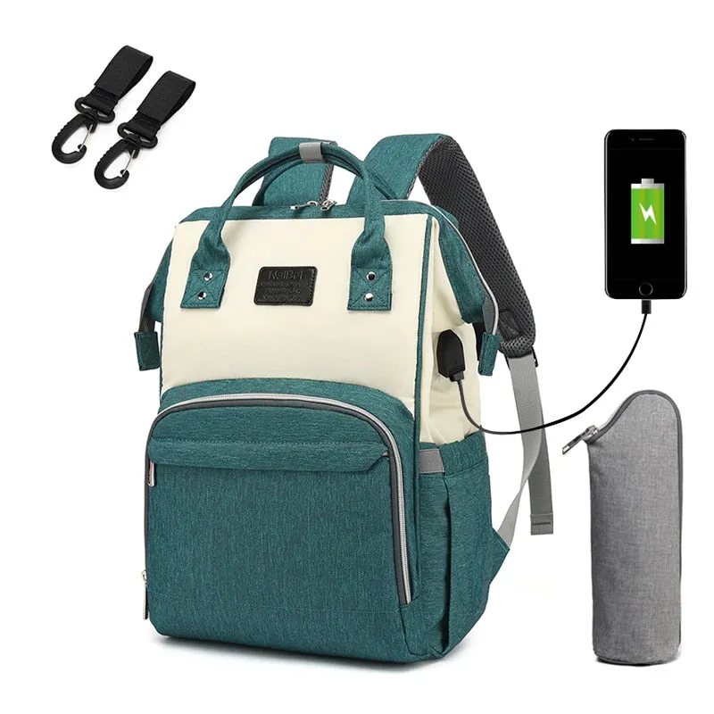 Baby Waterproof Diaper Bag Backpack
