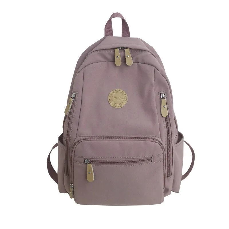 Back to College DCIMOR New Waterproof Nylon Women Backpack Female Travel bag Backpacks schoolbag for Teenage girls Multi-pocket bookbag Mochila
