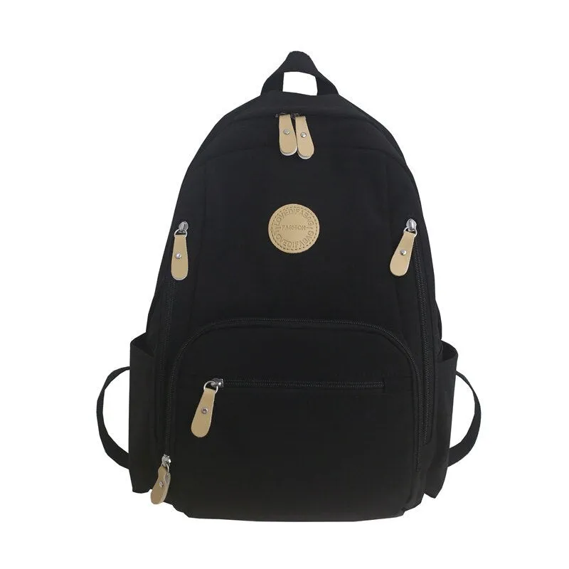 Back to College DCIMOR New Waterproof Nylon Women Backpack Female Travel bag Backpacks schoolbag for Teenage girls Multi-pocket bookbag Mochila