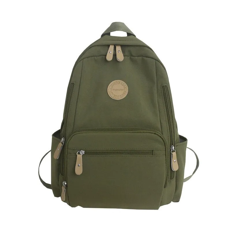 Back to College DCIMOR New Waterproof Nylon Women Backpack Female Travel bag Backpacks schoolbag for Teenage girls Multi-pocket bookbag Mochila