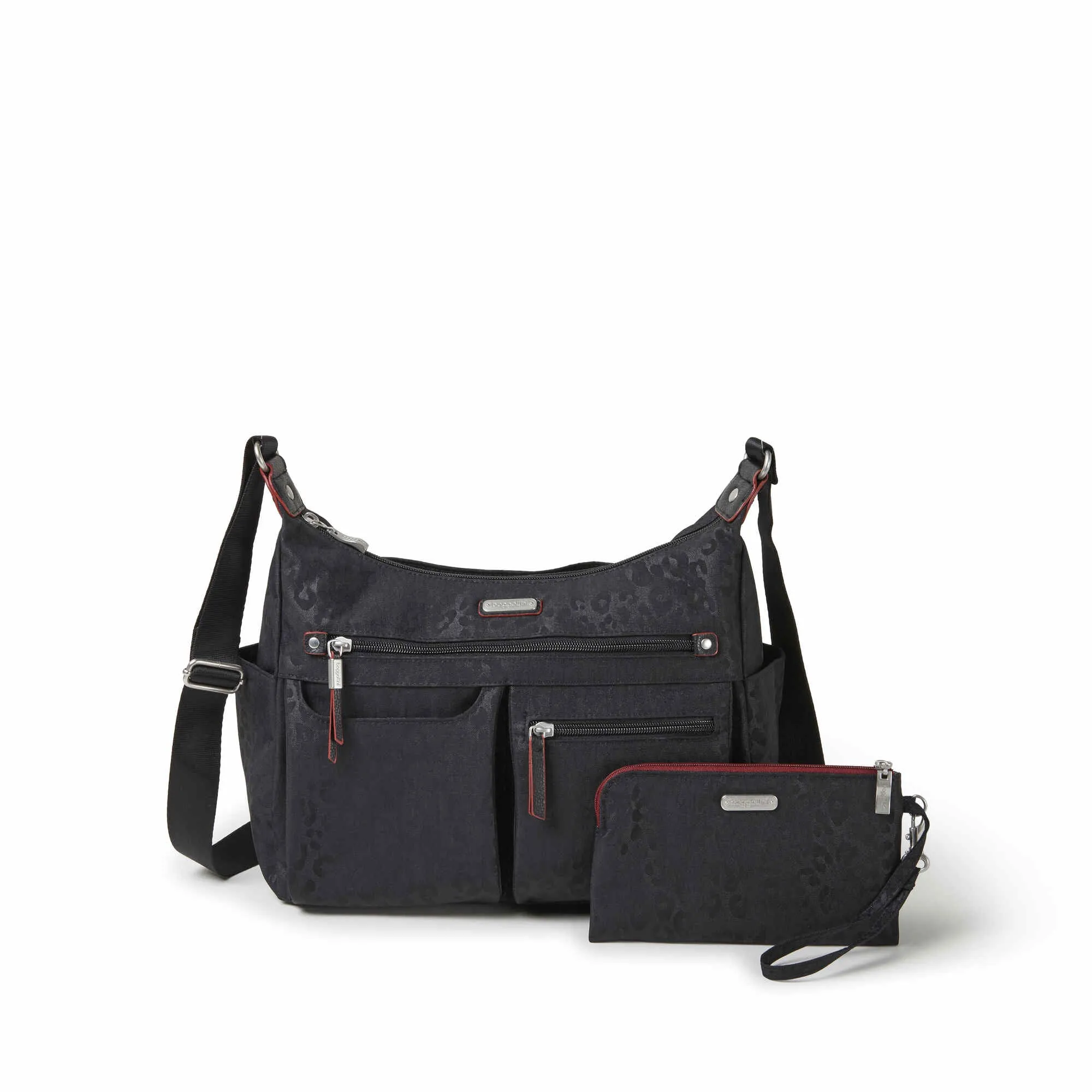 Baggallini Anywhere Large Hobo Tote with RFID wristlet