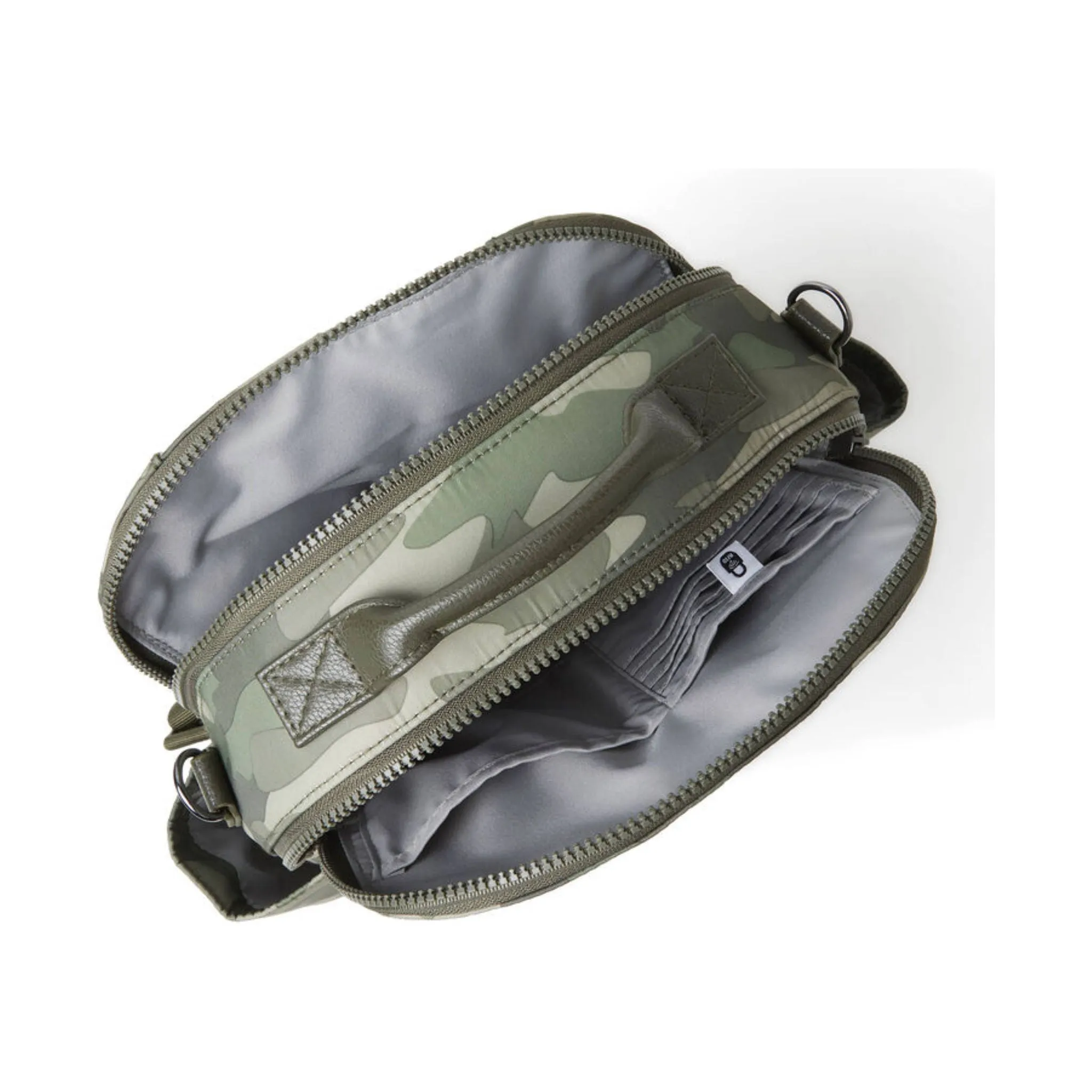 Baggallini Houston Convertible Backpack Tote Bag - Green Camo - ONLINE STORE CREDIT/EXCHANGE ONLY
